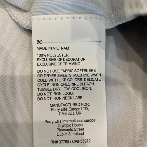 Callaway OPTIDRI Golf Dress | Sun Protection 50UPF|  Color: Brilliant White  Siz - Picture 2 of 4